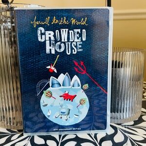 CROWDED HOUSE FAREWELL TO THE WORLD - 10TH ANNIVERSARY EDITION 2-DVD 2006 VG+